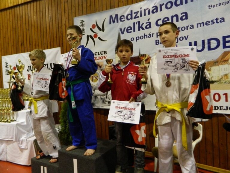 Wspaniały występ jasielskich judoków w Bardejovie!