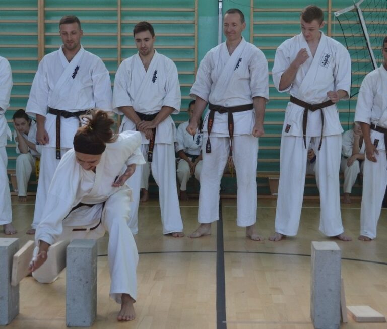 Egzamin na czarne pasy w karate kyokushin
