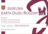 Rusza Jasielska Karta Dużej Rodziny
