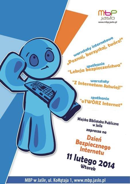 „Razem tworzymy lepszy Internet” – Dzień Bezpiecznego Internetu w Bibliotece w Jaśle