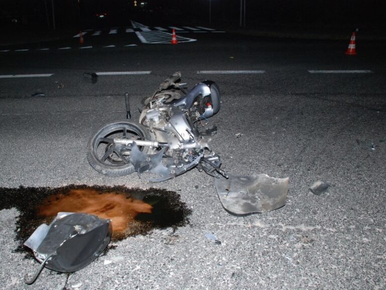 Wypadki z udziałem nietrzeźwych motocyklistów