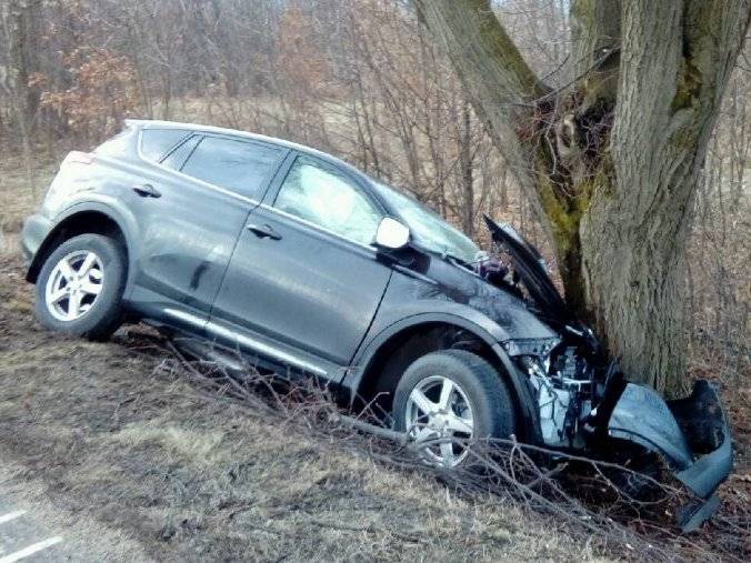 Wypadek w Gorzycach, dwie osoby ciężko ranne