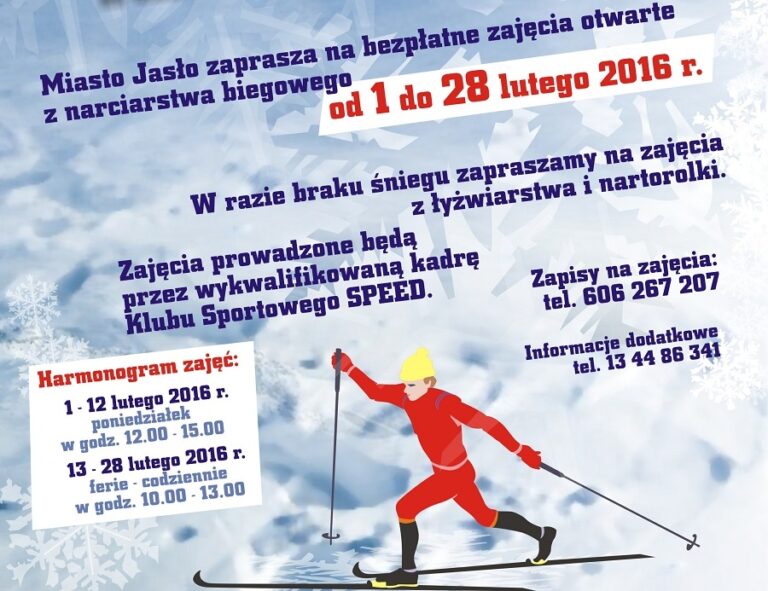 Bezpłatne zajęcia z narciarstwa biegowego