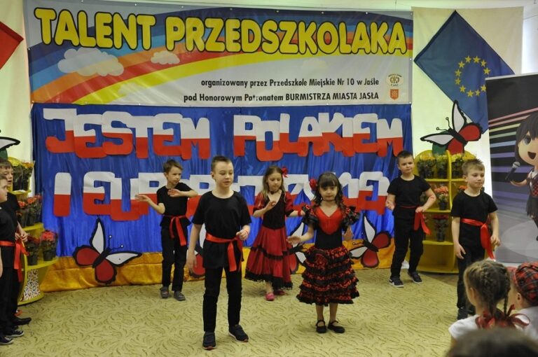 Utalentowane przedszkolaki  promują kraje Europy