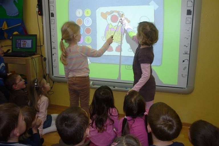 Tablice interaktywne w przedszkolach miejskich