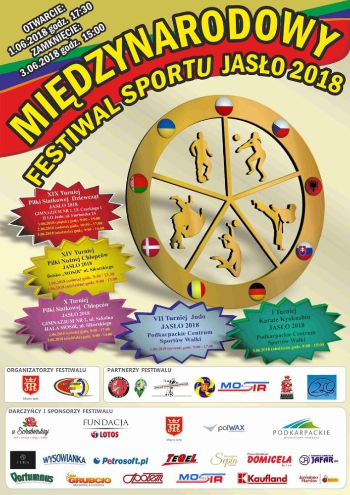 Międzynarodowy Festiwal Sportu – Jasło 2018