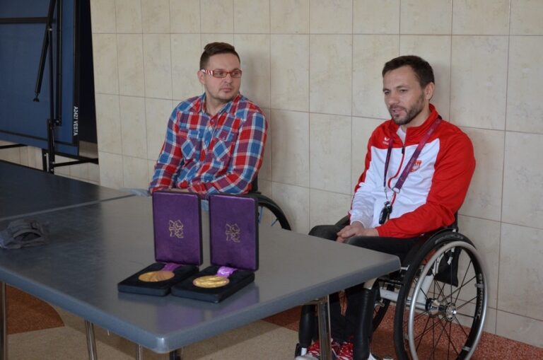 Stop dyskryminacji! Niepełnosprawni sportowcy odwiedzili więzienie