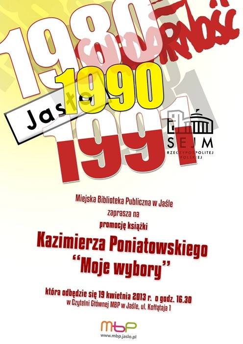 Wybory  życiowe K. Poniatowskiego 1980-1990-1991