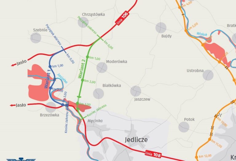Radni Rady Miejskiej Jasła przeciwni budowie łącznicy kolejowej