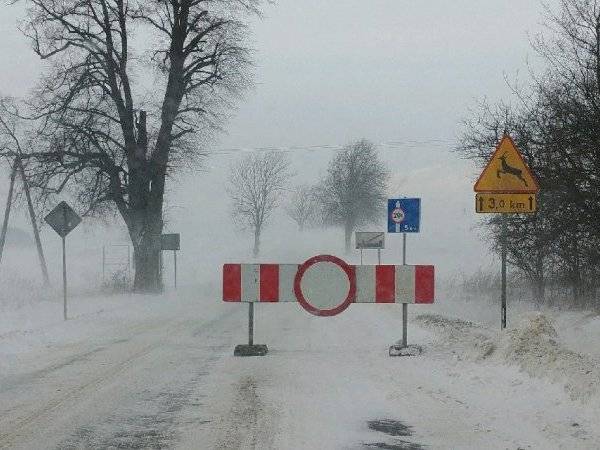 Trudne warunki na drogach powiatu jasielskiego