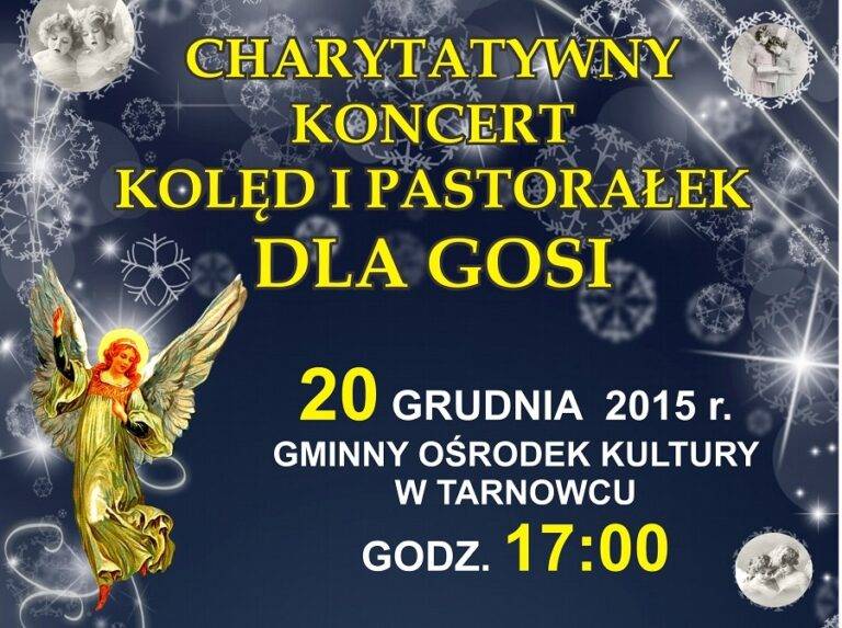 Charytatywny Koncert Kolęd i Pastorałek dla Gosi