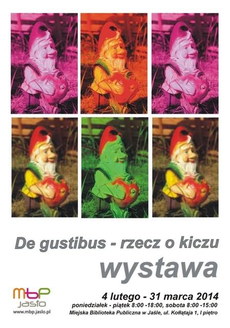 „De gustibus – rzecz o kiczu” – wystawa w MBP w Jaśle