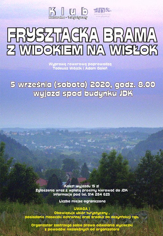 Rowerem do rezerwatu „Herby” i Wiśniowej. KK-T JDK zaprasza