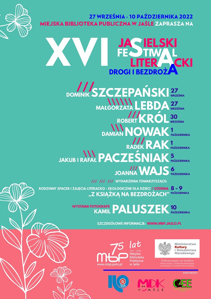 Jasielski Festiwal Literacki już wkrótce!￼