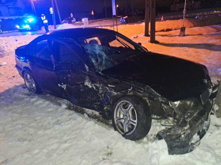 Poważny wypadek w Osobnicy spowodowany przez pijanego kierowcę