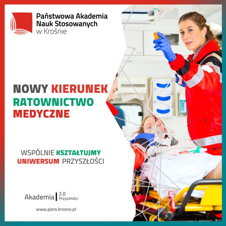 Ratownictwo medyczne – nowy kierunek studiów w PANS w Krośnie!