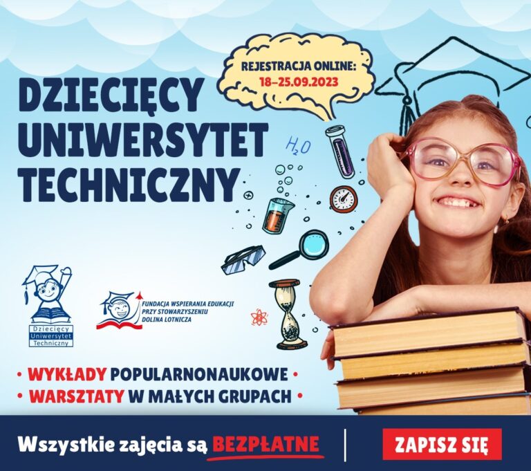 <a><strong>Dziecięcy Uniwersytet Techniczny rozpoczyna rekrutację w Jaśle         </strong></a>