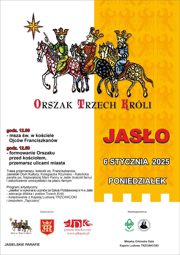 Orszak Trzech Króli 2025 – zapraszamy do udziału!