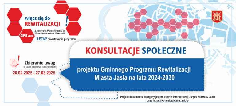 Rozpoczynamy konsultacje społeczne Gminnego Programu Rewitalizacji