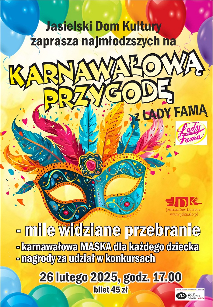 Bal karnawałowy z Lady Famą