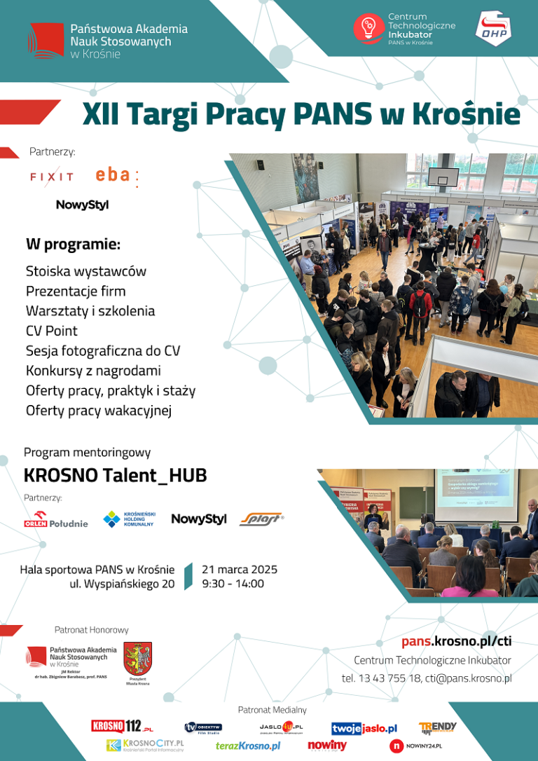 XII Targi Pracy PANS w Krośnie oraz Akademicki Dzień Nauki