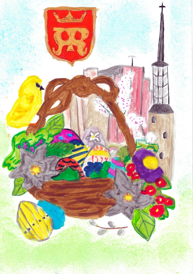 Miejska kartka wielkanocna wybrana!