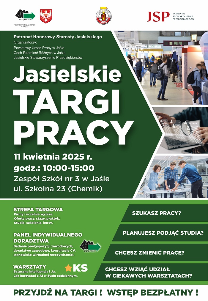 Jasielskie Targi Pracy już 11 kwietnia