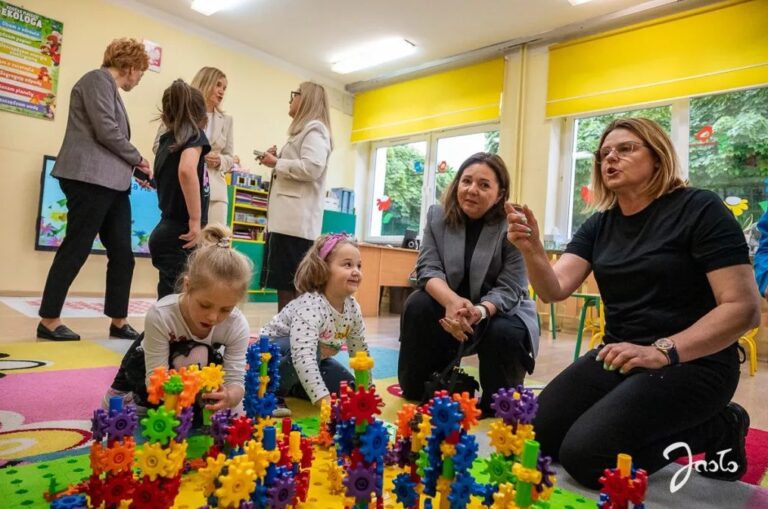 Izabela Ziętka – wiceminister edukacji odwiedziła Jasło