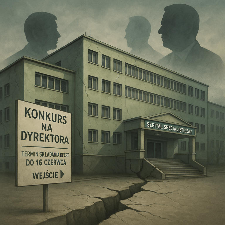 Starosta ma plan  dla ratowania szpitala czy posadki dla swojego „pomazańca”?