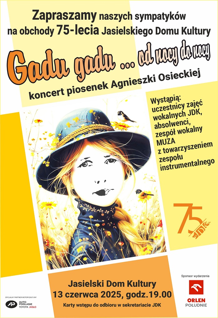 Koncert piosenek Agnieszki Osieckiej: Gadu gadu…od nocy do nocy