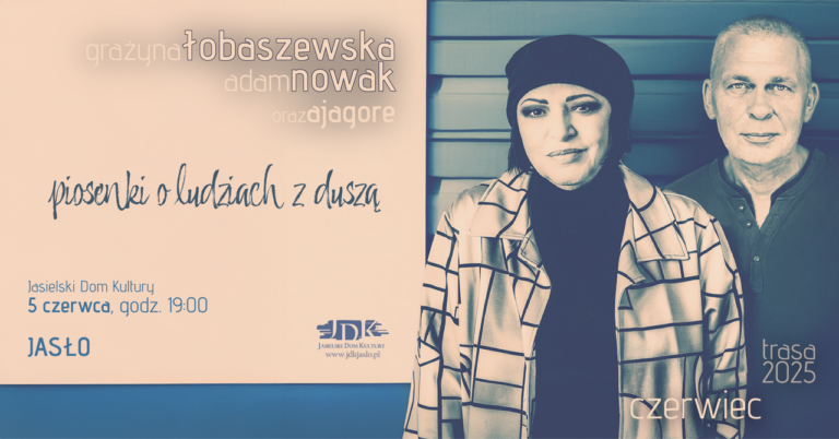 Grażyna Łobaszewska i Adam Nowak (Raz Dwa Trzy) – na żywo – w Jaśle! 