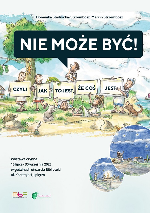 „Nie może być! Czyli jak to jest, że coś jest” – wystawa w MBP w Jaśle