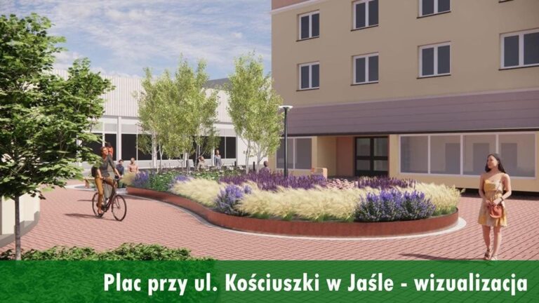 5,8 mln zł dofinansowania na realizację projektu „Zielone Jasło”