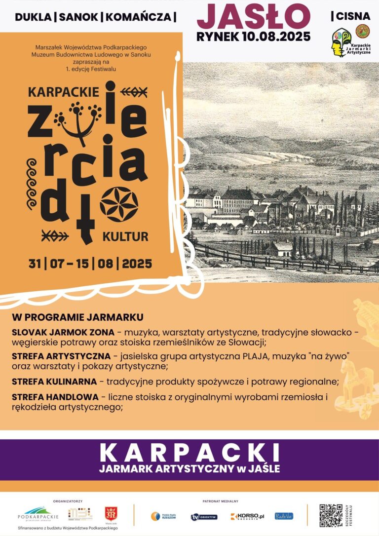 Karpacki Jarmark Artystyczny już 10 sierpnia na jasielskim Rynku