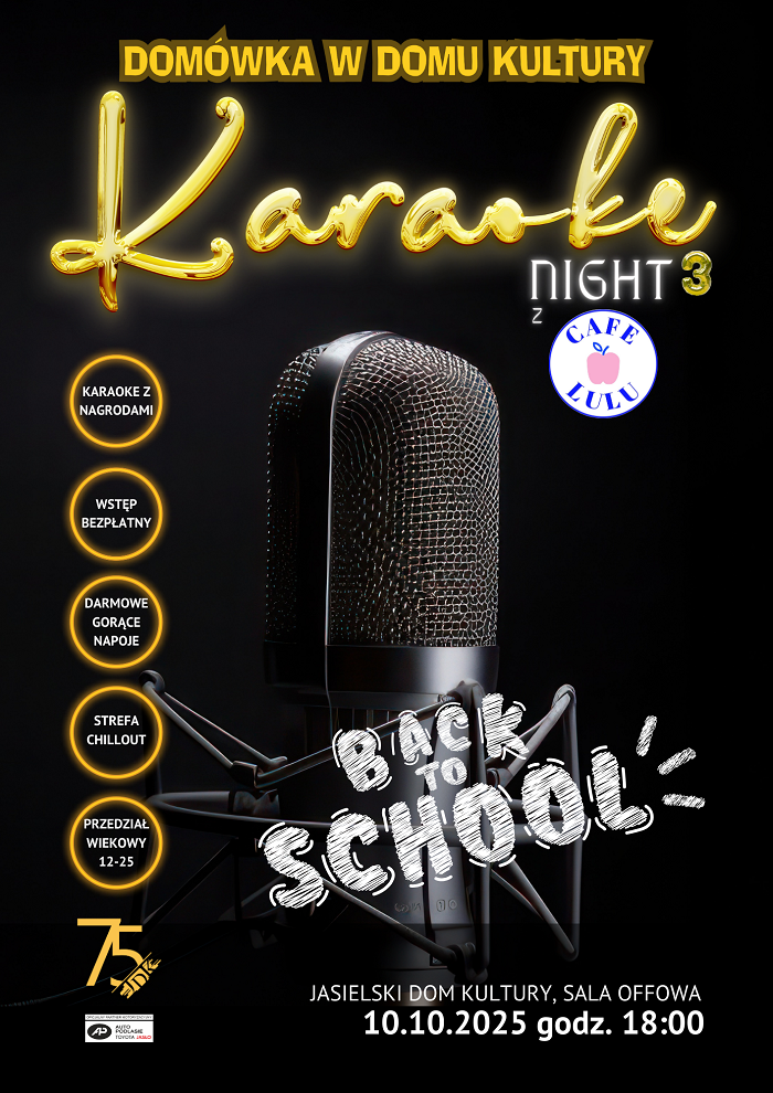 Domówka w Domu Kultury: Karaoke Night 3 z Cafe Lulu