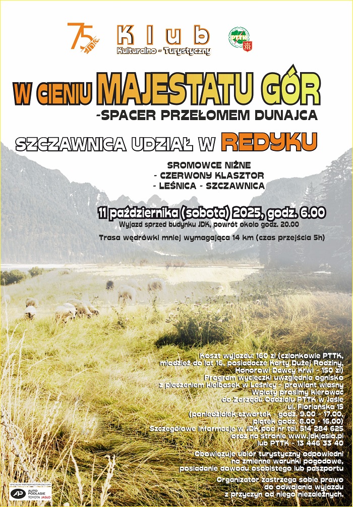 W cieniu majestatu gór – spacer Przełomem Dunajca