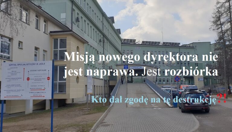 Szpital na celowniku. Nie ratunek – likwidacja. Kto dał zgodę na tę destrukcję?