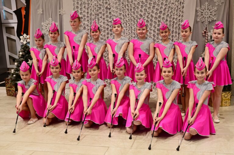 Świąteczna energia mażoretek opanowała JDK