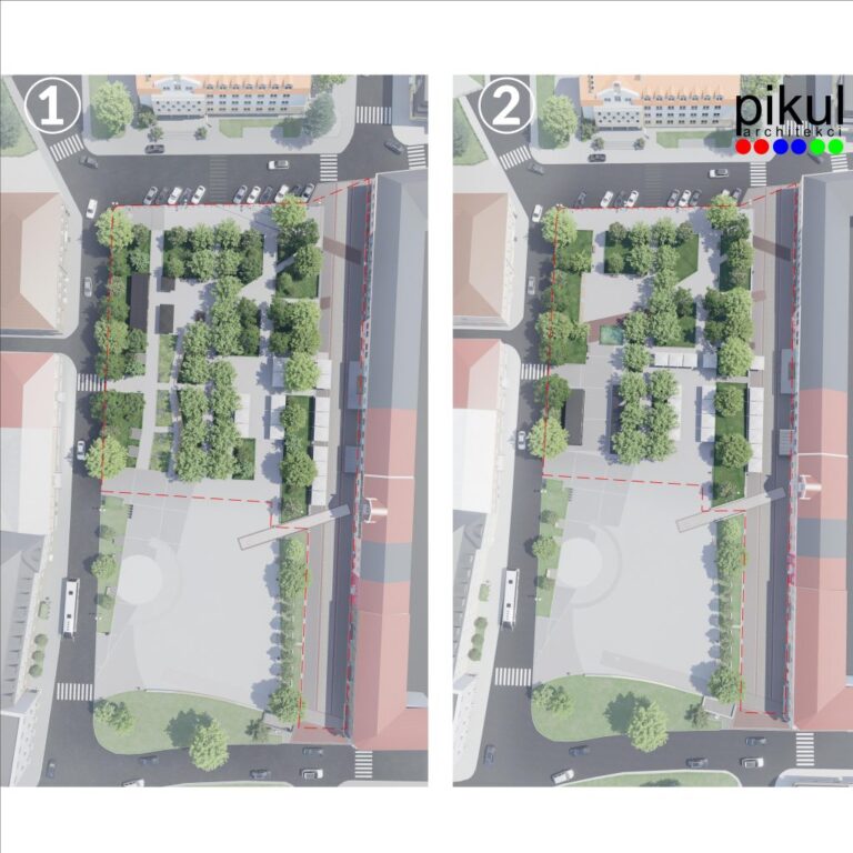 Miasto Jasło planuje przebudowę wschodniej części jasielskiego rynku. Weź udział w konsultacjach