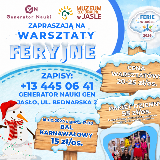 Spędź ferie z GEN-em!