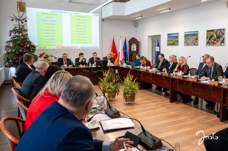 Budżet Jasła na 2026 rok – nastawiony na inwestycje i rozwój – przyjęty