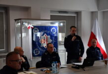 Odprawa roczna w jasielskiej komendzie