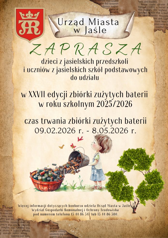 Trwa kolejna edycja zbiórki zużytych baterii