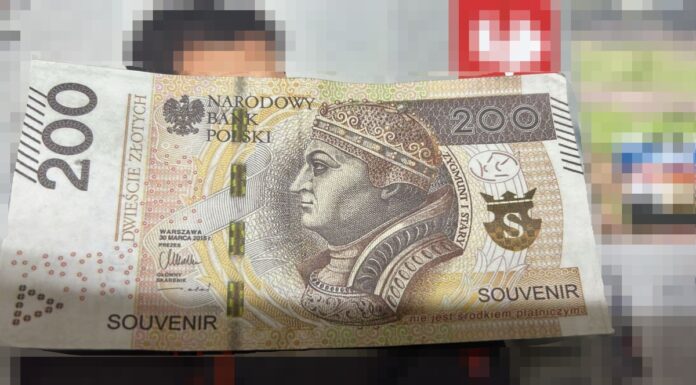Uwaga na fałszywe banknoty