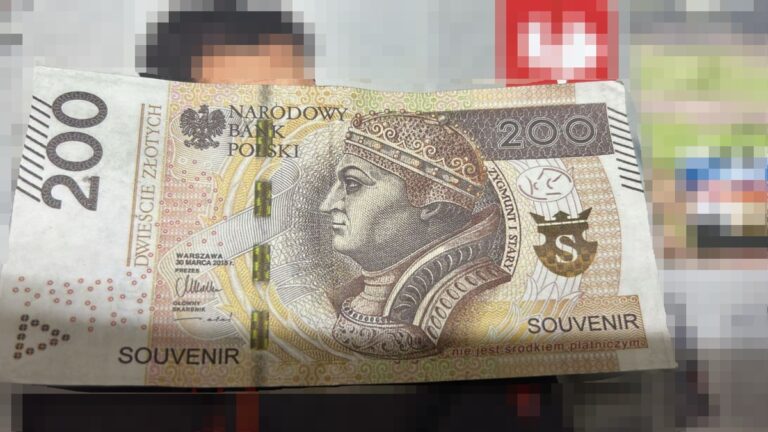 Uwaga na fałszywe banknoty