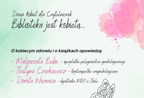 Biblioteka jest kobietą – spotkanie dla czytelniczek MBP w Jaśle
