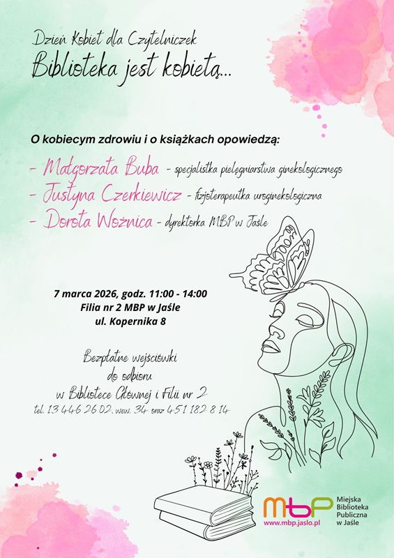 Biblioteka jest kobietą – spotkanie dla czytelniczek MBP w Jaśle