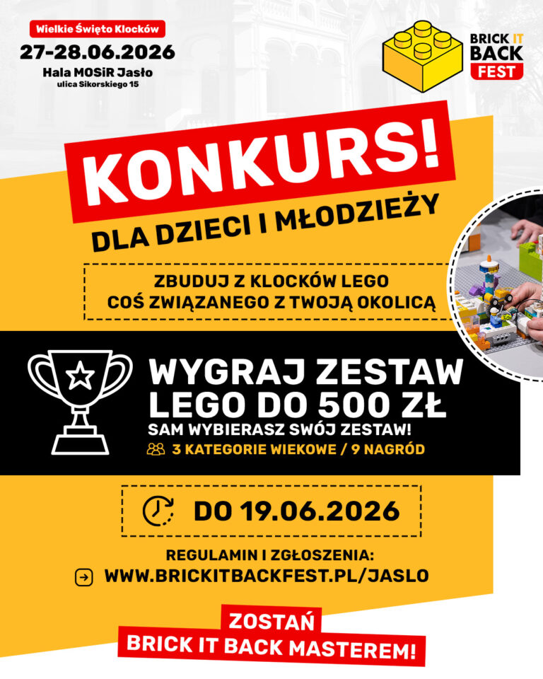 Rusza wielki konkurs budowania z klocków!