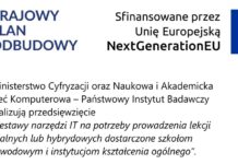 W ramach Krajowego Planu Odbudowy do szkół trafiły zestawy do nauki zdalnej