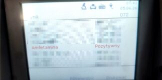 Przyjechał na dozór będąc pod wpływem amfetaminy i bez prawa jazdy
